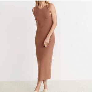 NWT Jenni Kayne Sleeveless Sweater Dress in Clay - Size XS